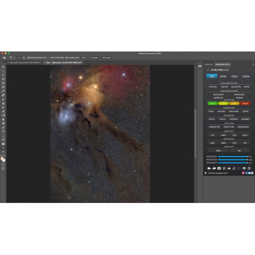 Установка Astro Panel Pro