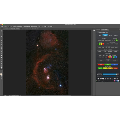 Установка Astro Panel Pro