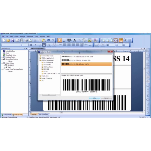 Встановлення BarTender Designer Enterprise