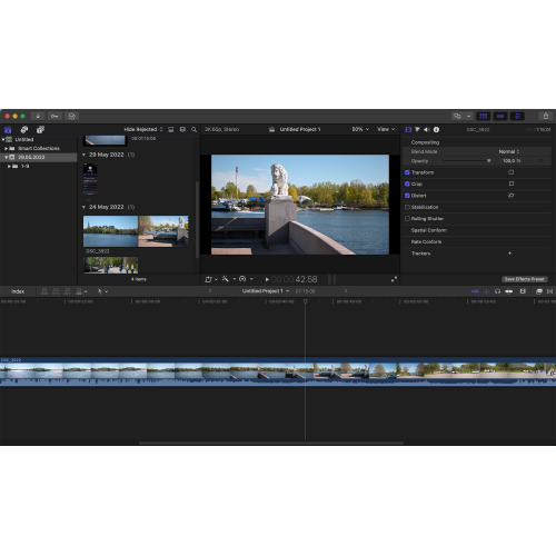 Встановлення Final Cut Pro на Mac