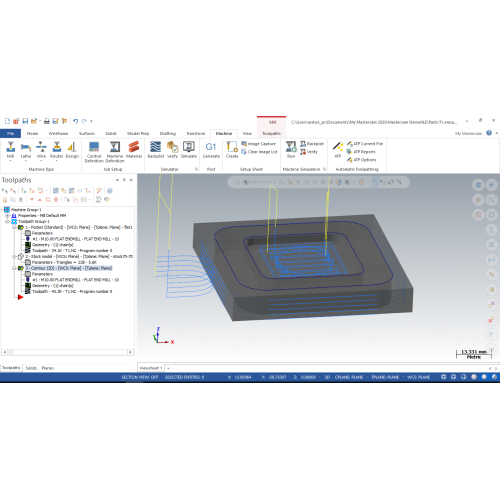 Встановлення Mastercam
